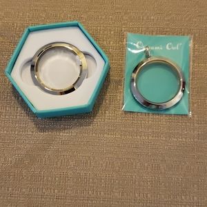 Origami Owl locket base and face